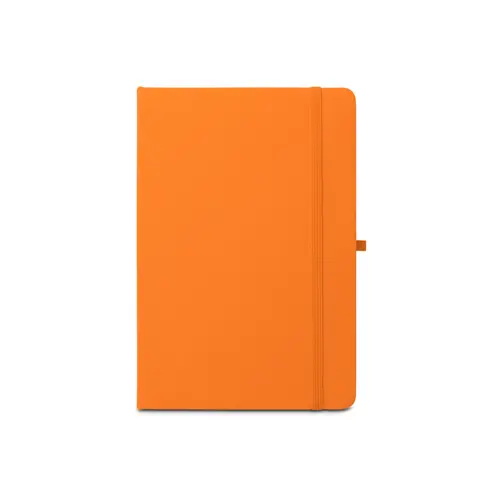 Block notes A5 in RPET con copertina rigida e fogli a righe in carta riciclata
