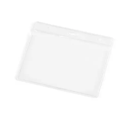 Porta badge orizzontale 110 x 90 mm