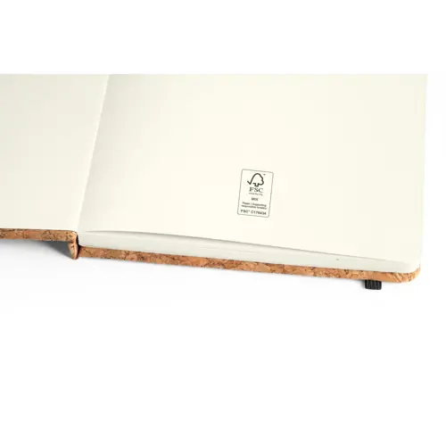 Set scrittita composto da Block note con penna in sughero