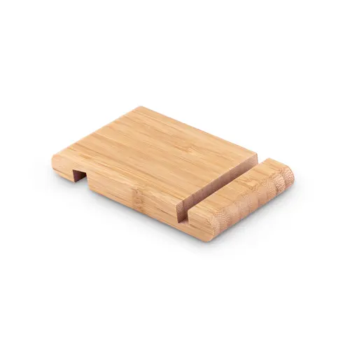 Supporto in bambù per cellulare
