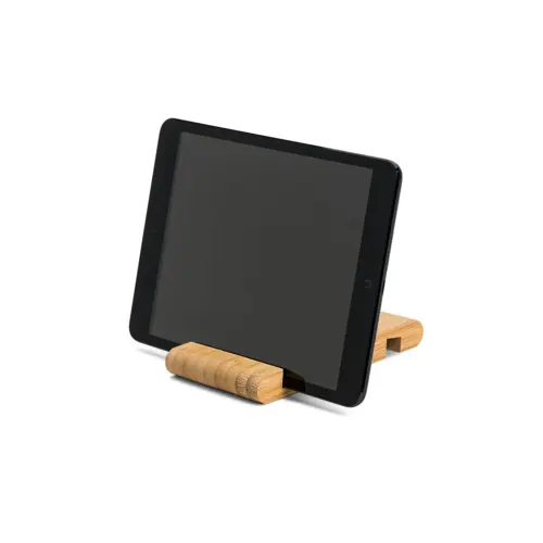 Supporto in bambù per cellulare