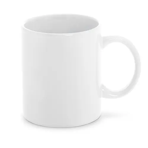 Tazza in ceramica bianca ideale per sublimazione 350ml
