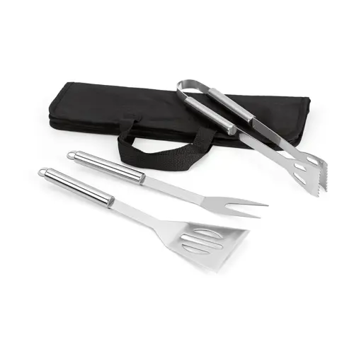 Utensili per il barbecue in acciaio inox