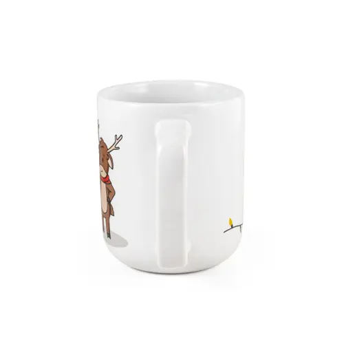 Tazza in ceramica a tema natalizia da 330ml con scatola regalo