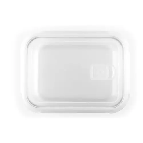 Porta pranzo ermetico in vetro borosilicato con coperchio in PP da 1000ml