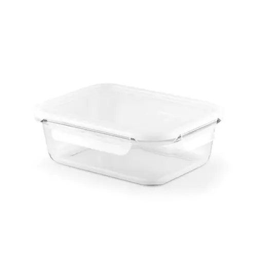 Porta pranzo ermetico in vetro borosilicato con coperchio in PP da 1000ml