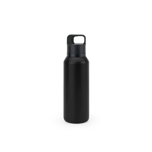 Borraccia termica in acciaio inossidabile riciclato con apertura e chiusura a pulsante da 590ml