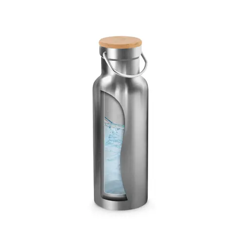 Borraccia in acciaio inox riciclato con tappo sottovuoto da 570ml