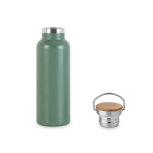 Borraccia in acciaio inox riciclato con tappo sottovuoto da 570ml