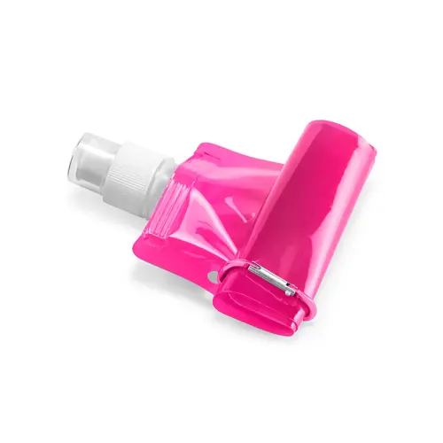 Borraccia pieghevole in PE da 460 ml con moschettone