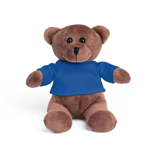 Peluche a forma di orsetto con t-shirt personalizzabile da 120mm