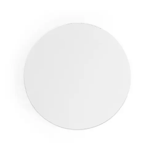 Mouse pad rotondo con base in gomma ideale per stampa in sublimazione