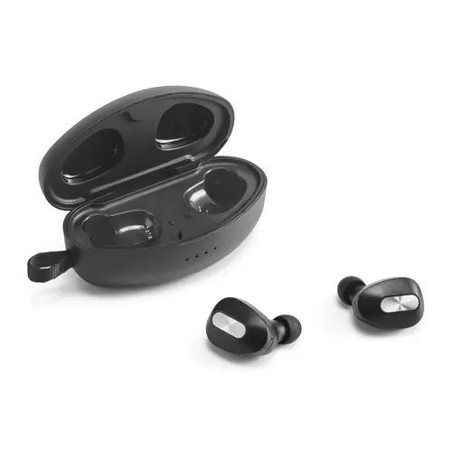 Auricolari wireless in metallo e ABS
