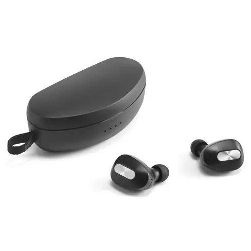 Auricolari wireless in metallo e ABS