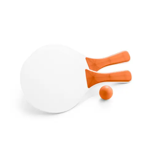 Racchettoni da spiaggia in MDF con pallina