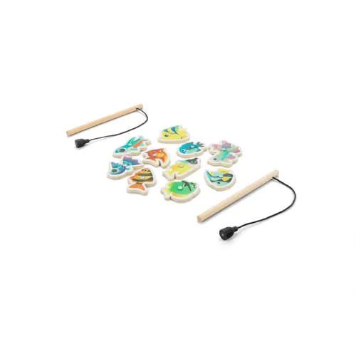 Gioco pesca magnetica in legno