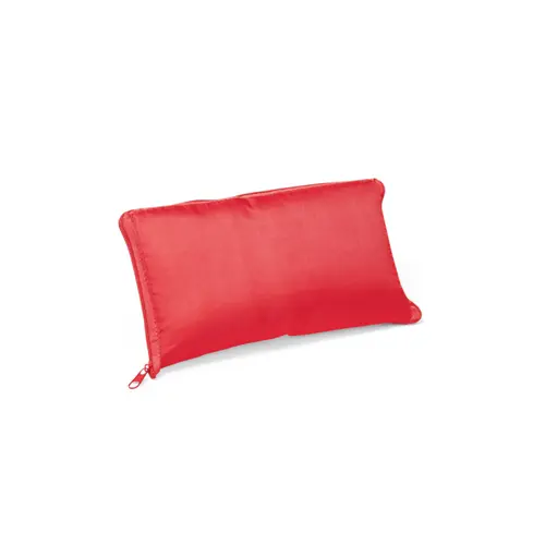 Borsa termica pieghevole in poliestere da 16L con manici in tessuto e cerniera 40x44x13cm