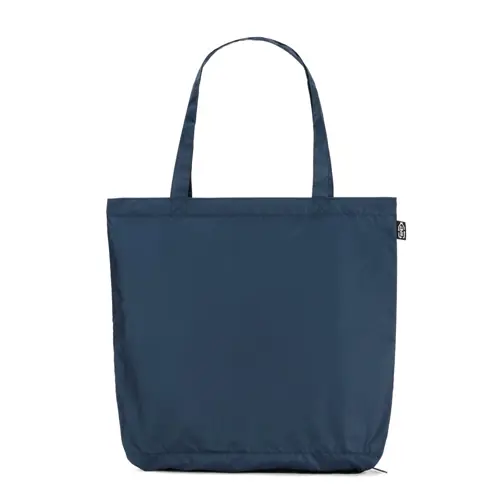 Set regalo ecologico RPET con ombrello pieghevole antivento 21” e shopper 39x42cm