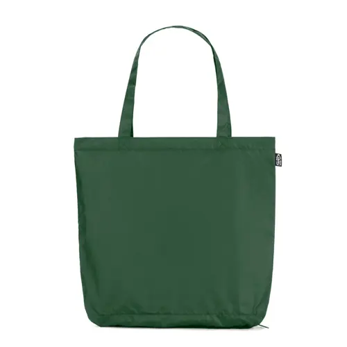 Set regalo ecologico RPET con ombrello pieghevole antivento 21” e shopper 39x42cm