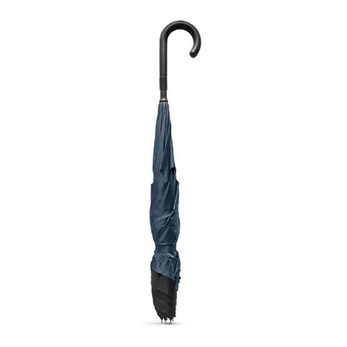 Ombrello in Pongee manuale 23” reversibile con struttura in fibra di vetro