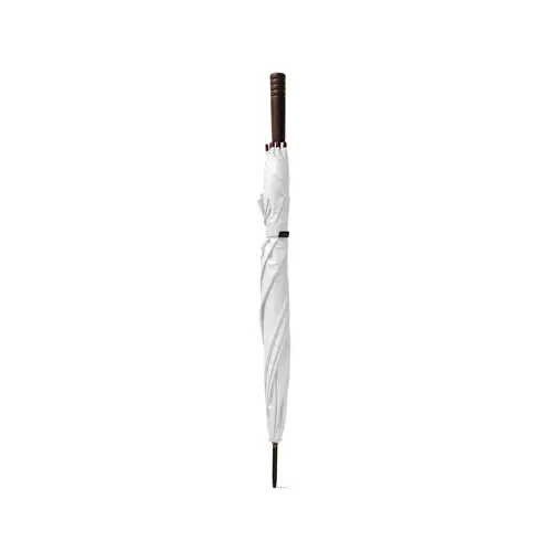 Ombrello RPET automatico 23” con manico in legno dritto