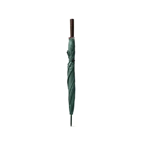 Ombrello RPET automatico 23” con manico in legno dritto