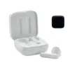 Auricolari wireless con batteria a ricarica solare in plastica ABS