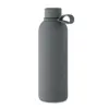 Borraccia isolante doppio strato in acciaio inox riciclato finitura in gomma e manico in silicone da 500ml