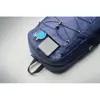 Zaino in poliestere 600D RPET  con cordino e tasca frontale e sui lati tasche a rete 30X14X45cm