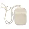 Borsa per smartphone cross body in poliestere RPET 280g