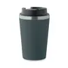 Bicchiere a doppio strato in PP con parete interna in acciaio inox riciclato da 350ml