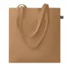 Shopper in cotone Equo Solidale Fairtrade con manici lunghi da 180gr 38X42CM