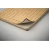 Block notes A5 in PU fumé riciclato e fogli a righe in carta riciclata