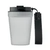 Bicchiere singolo strato in PP con tracolla in poliestere RPET 300ml