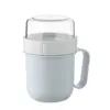 Tazza on the go da 450ml composto da 2 contenitori 