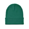Berretto unisex lavorato a maglia con bordino in poliestere elasticizzato e acrilico