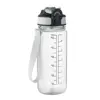 Borraccia sportiva motivazionale in RPET con cannuccia integrata da 700ml