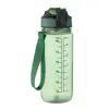 Borraccia sportiva motivazionale in RPET con cannuccia integrata da 700ml