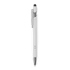 Penna a sfera touch in alluminio riciclato refill blu
