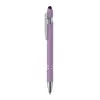 Penna a sfera touch in alluminio riciclato refill blu
