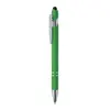 Penna a sfera touch in alluminio riciclato refill blu