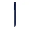 Penna in alluminio riciclato con con finitura gommata refill blu