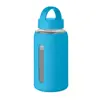 Borraccia in vetro con custodia in silicone e tappo con maniglia da 600ml