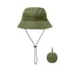 Cappello alla pescatora idrorepellente pieghevole con custodia e moschettone 65gr