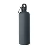 Borraccia termica in acciaio inox riciclato finitura gommata e moschettone 750ml