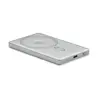 Power bank wireless magnetico in alluminio riciclato 5000mAh per smartphone smartwatch e cuffie