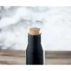 Borraccia doppia parete in acciaio inossidabile con tappo antigoccia in bambù 500ml