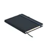 Block notes A5 con copertina rigida in PU riciclato 96 fogli pagine a righe in carta riciclata
