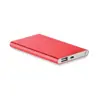 Power bank in alluminio piatto disponible in vari colori da 4000mAh