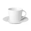 Tazza da cappuccino con piattino in porcellana 180ml